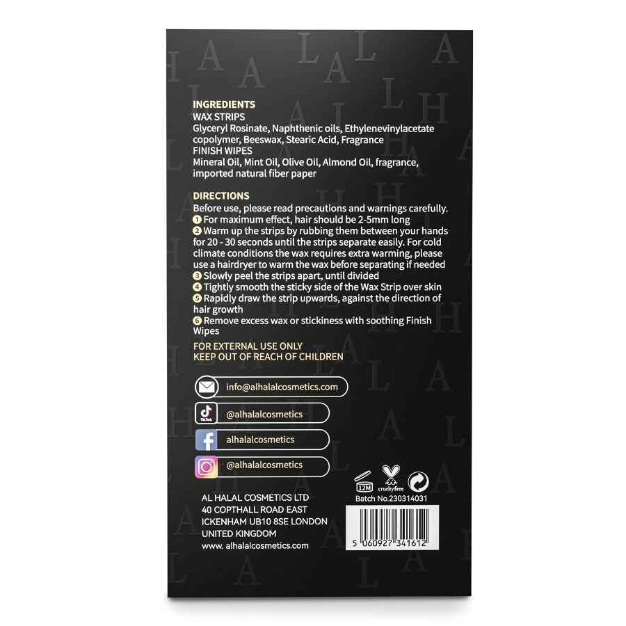 BANDE DE CIRE AL-302 RAHEEN - Halal Cosmetica
