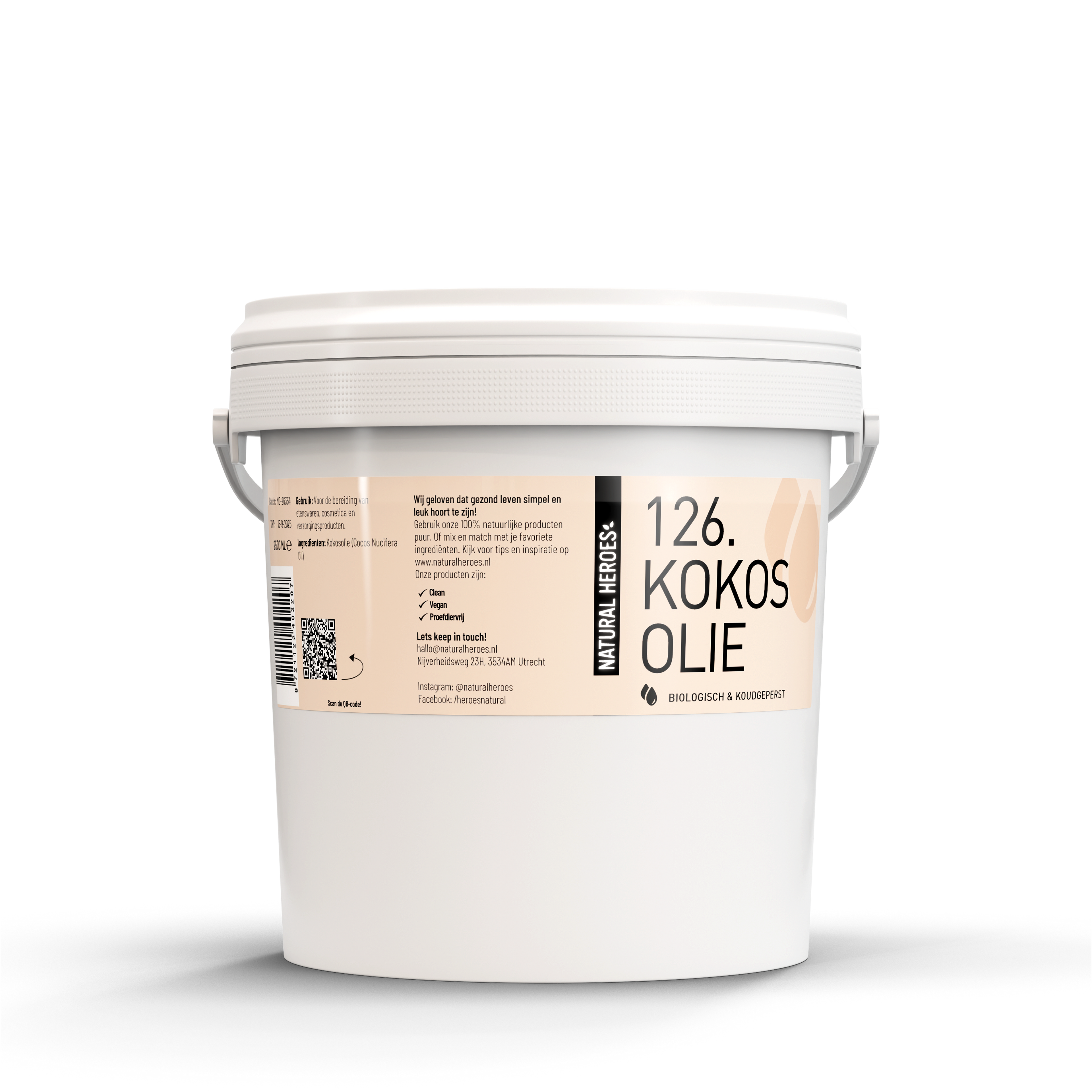 Huile de coco (biologique et pressée à froid)