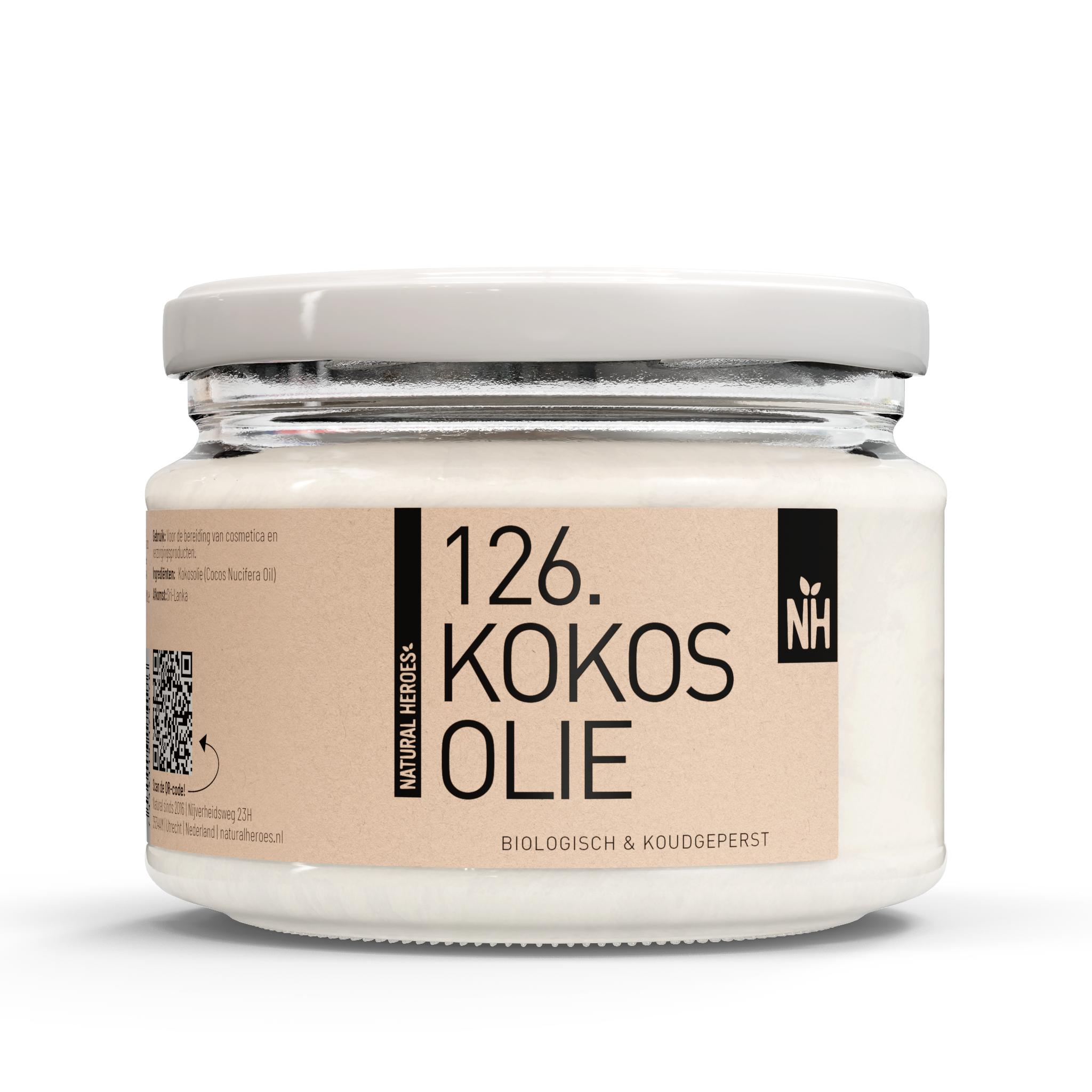 Huile de coco (biologique et pressée à froid)