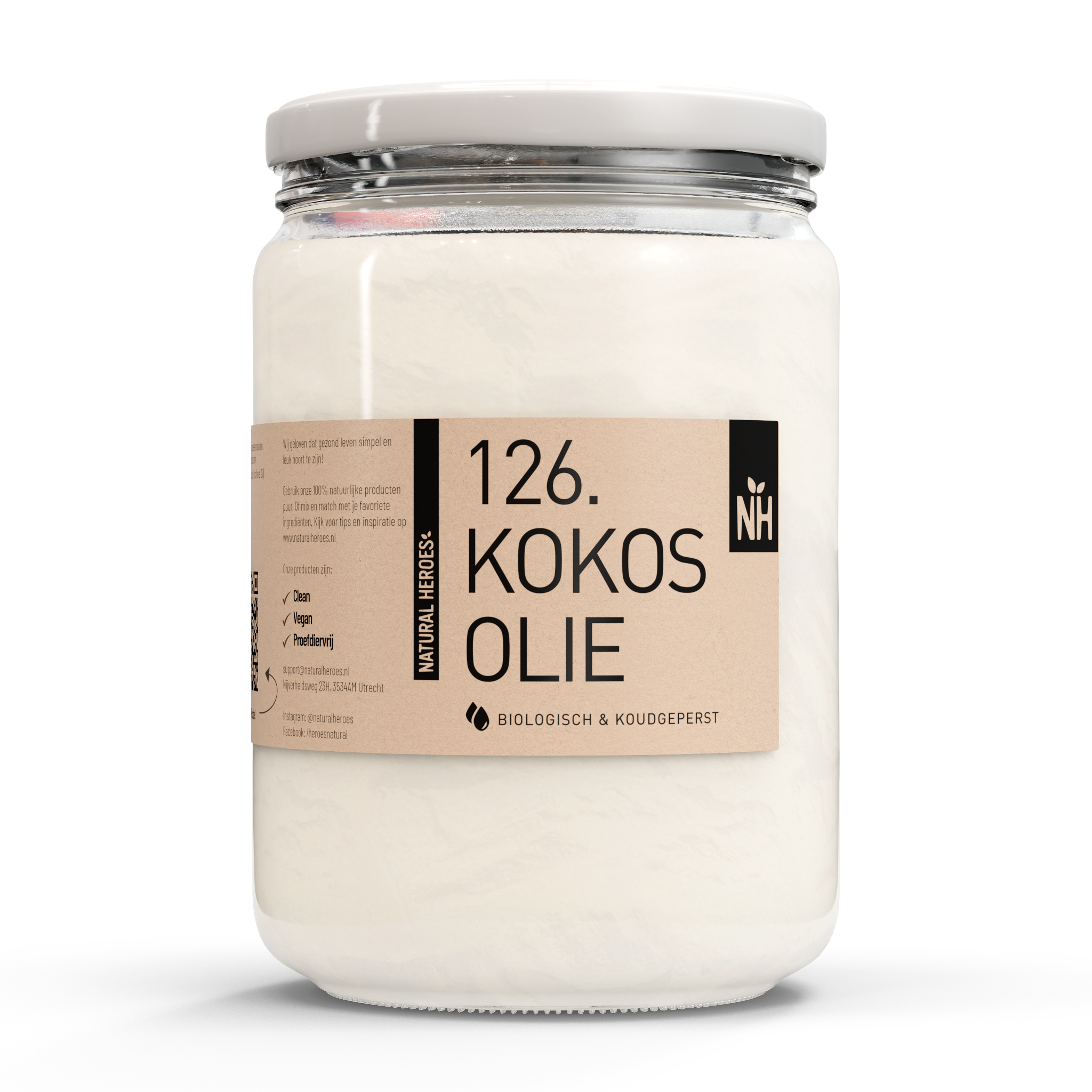 Huile de coco (biologique et pressée à froid)