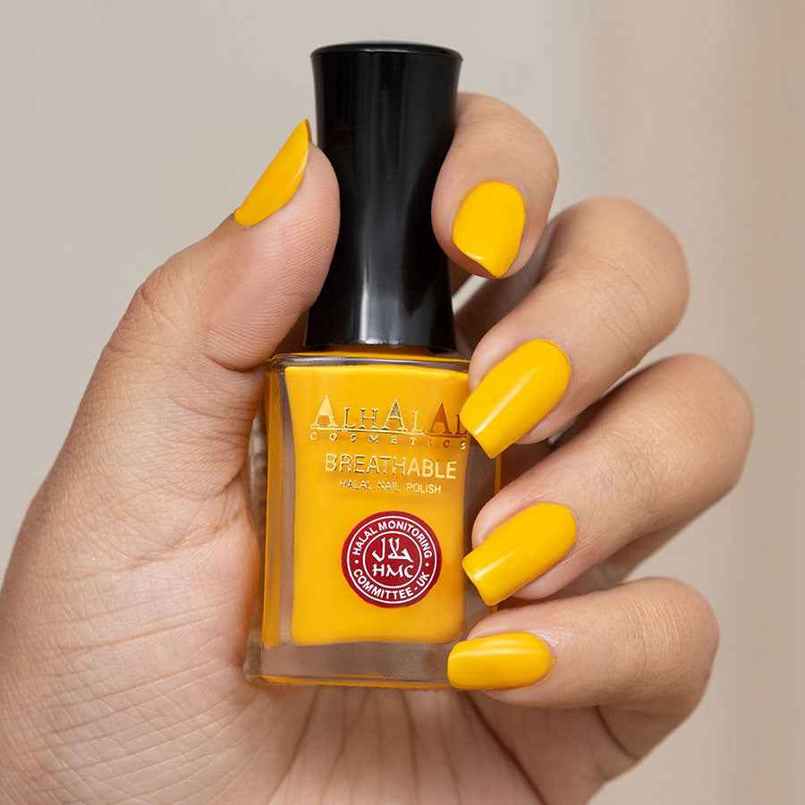 VERNIS À ONGLES JAUNE FALAK AL-145 - Halal Cosmetics