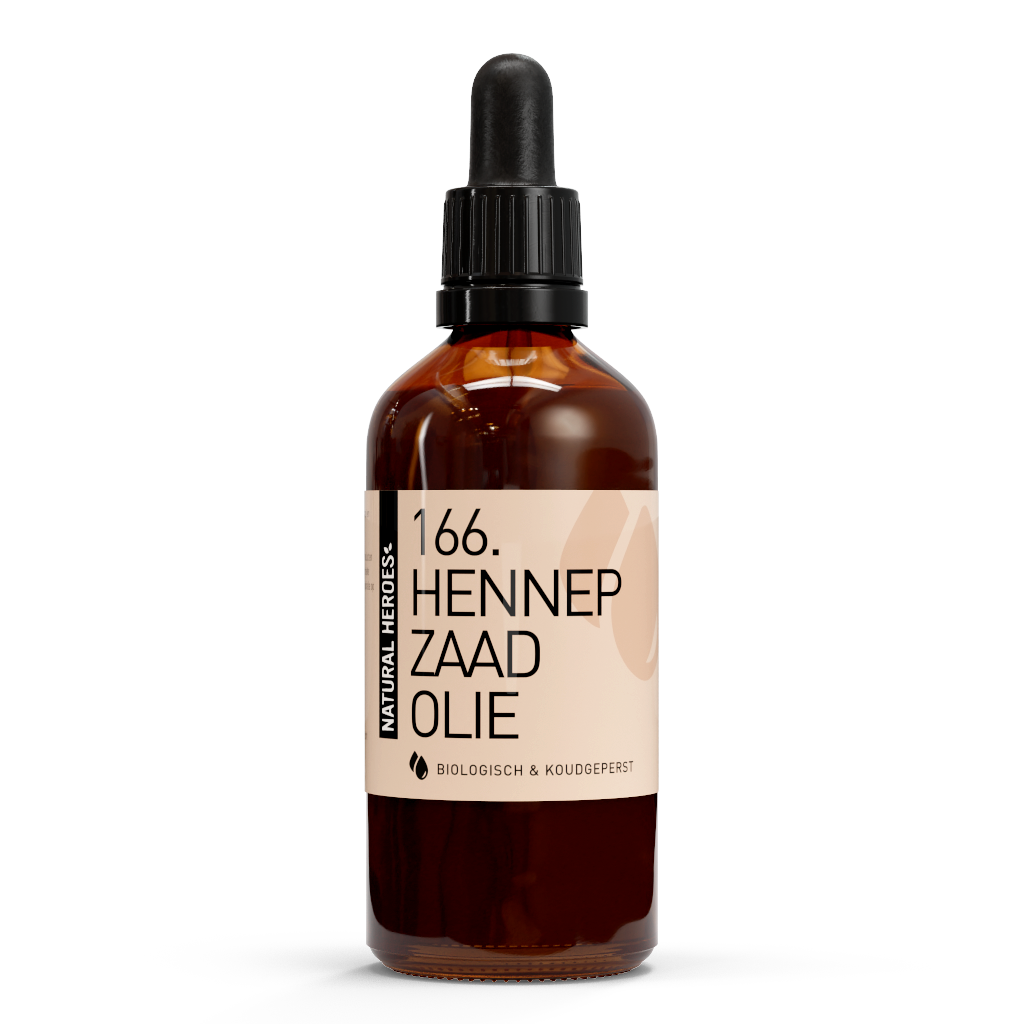 Hennepzaadolie (Biologisch & Koudgeperst)