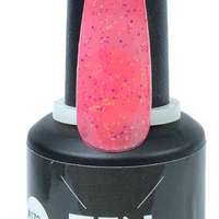 TFN Sprinkles Gellak Nr 172 Hard Roze Met Veelkleurige Spikkels