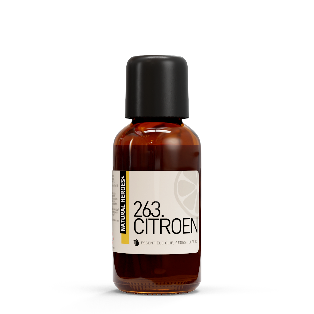 Huile essentielle de citron (sans FCF, distillée)