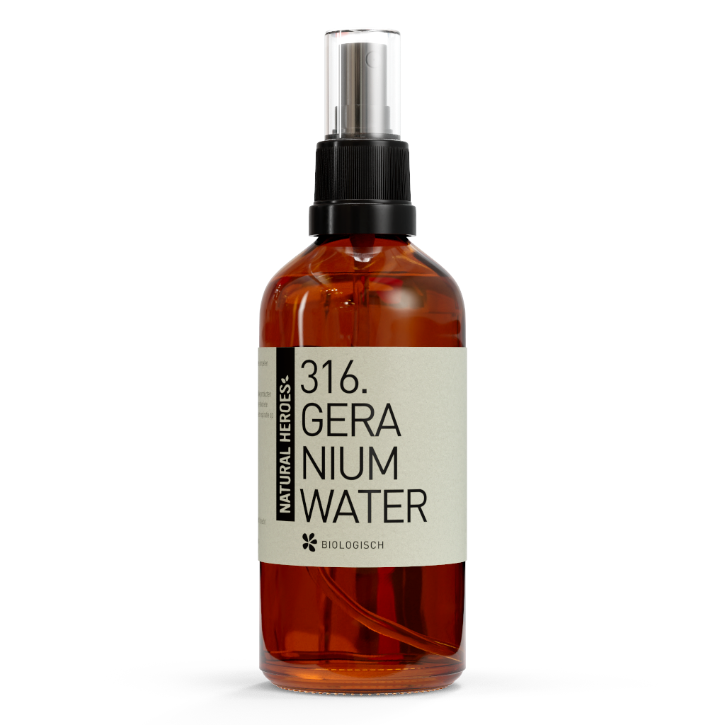 Eau de géranium, organique (hydrosol)