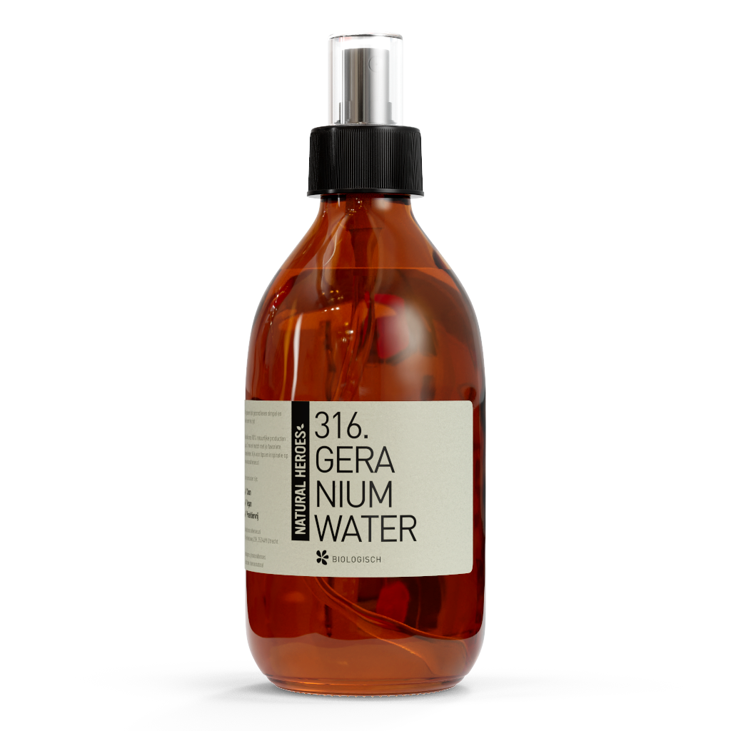 Eau de géranium, organique (hydrosol)