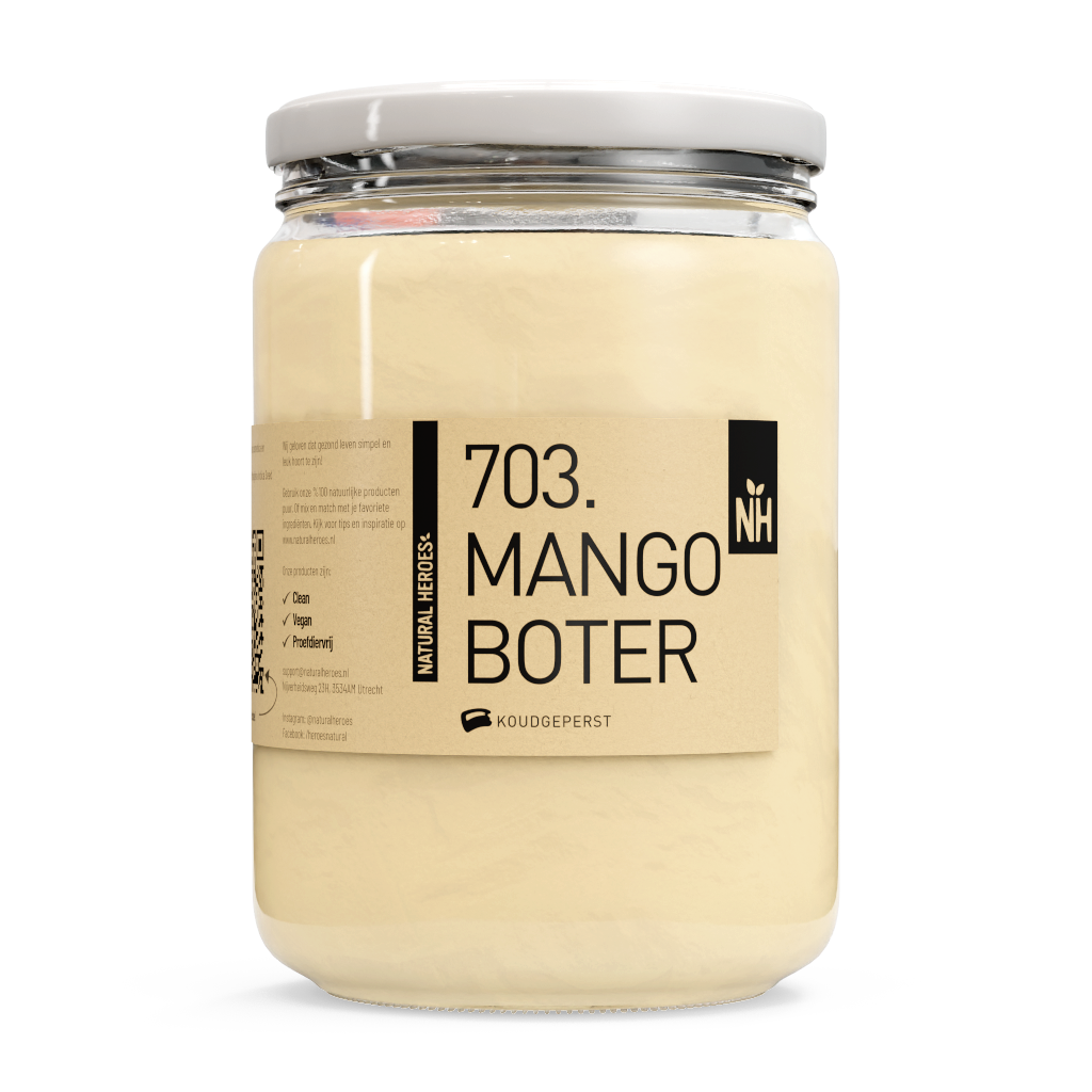 Beurre de mangue (pressé à froid et raffiné)