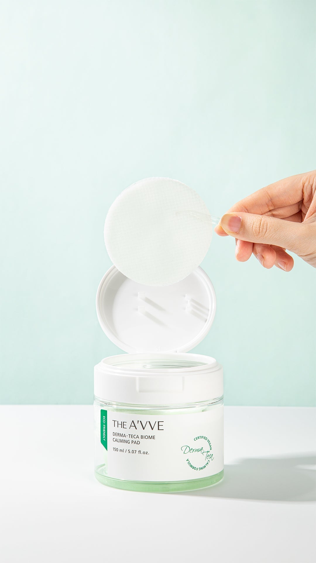 LE A'VVE Vegan Derma Teca Biome Tampon Apaisant pour la Peau