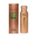 100% PUUR KOPEREN WATERFLES HAMMERED | PREMIUM QUALITY | HANDGEMAAKT EN UNIEK | 950 ML | 350 G