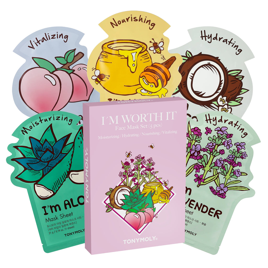 TONYMOLY Je le vaux bien Masque Set 5pcs