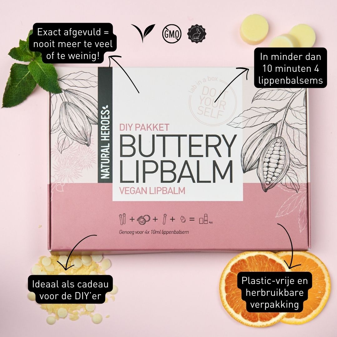 DIY Pakket : Baume à lèvres beurré