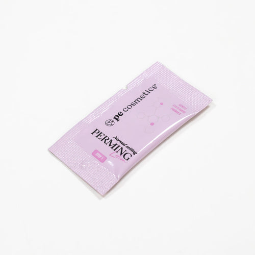(Lotion 1) Sachets de niveau de permanente à réglage normal – Formule de cystéamine