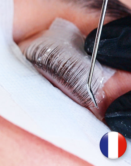 Entraînement en ligne Levage de Cils - Français