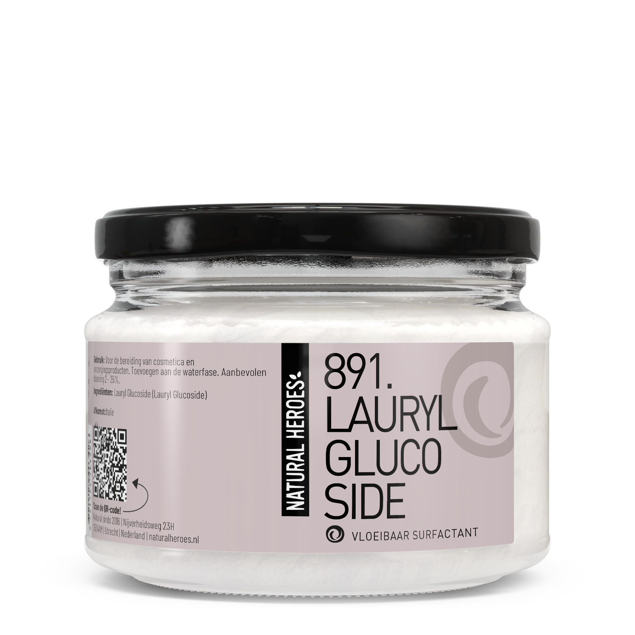 Lauryl Glucoside - Tensioactif liquide (petites bulles)