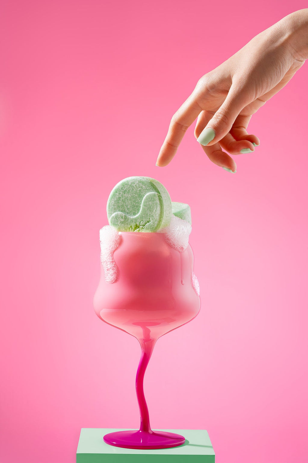 Tablette de shampooing clarifiante