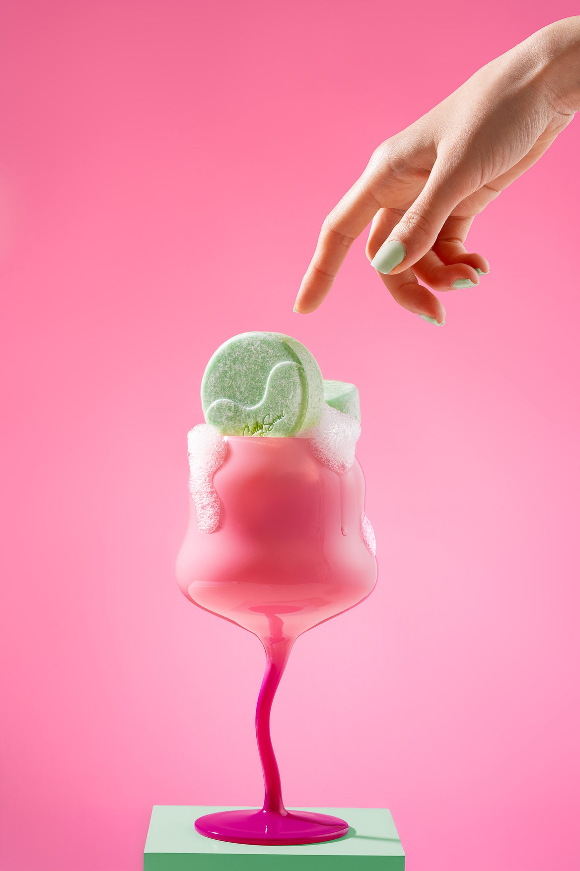 Tablette de shampooing clarifiante