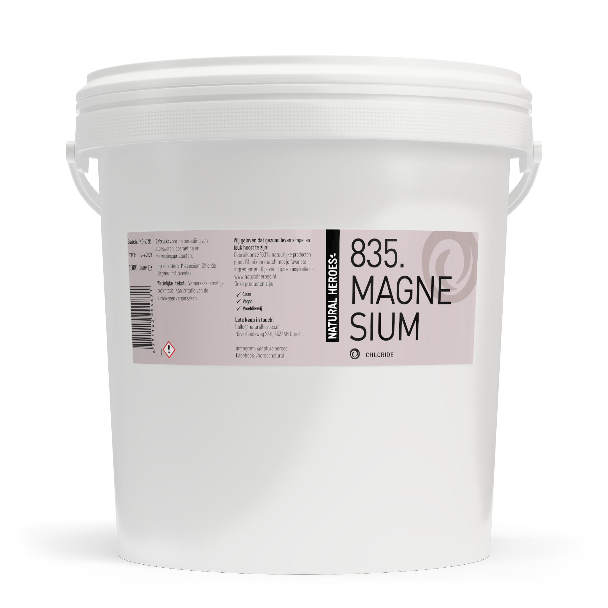 Chlorure de magnésium (qualité alimentaire)