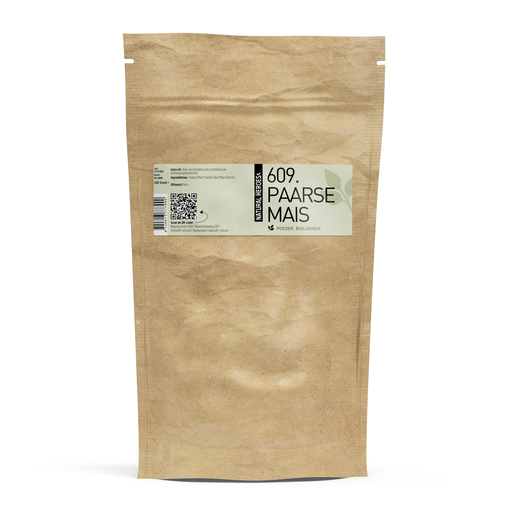 Poudre de maïs violette - Bio