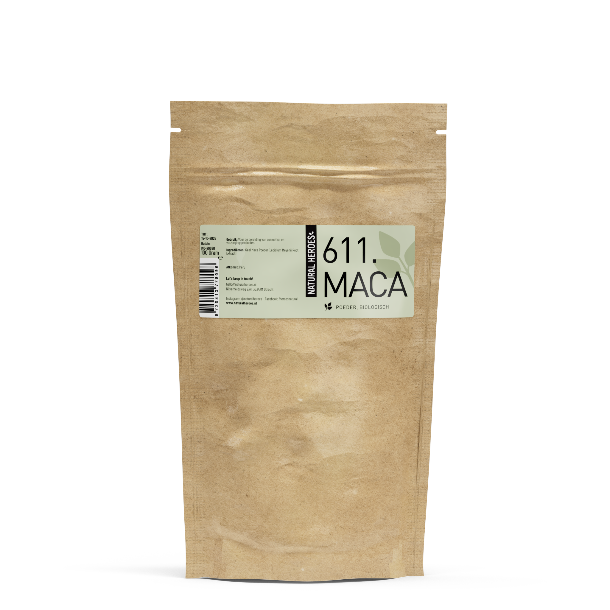 Poudre de maca (jaune) - Bio