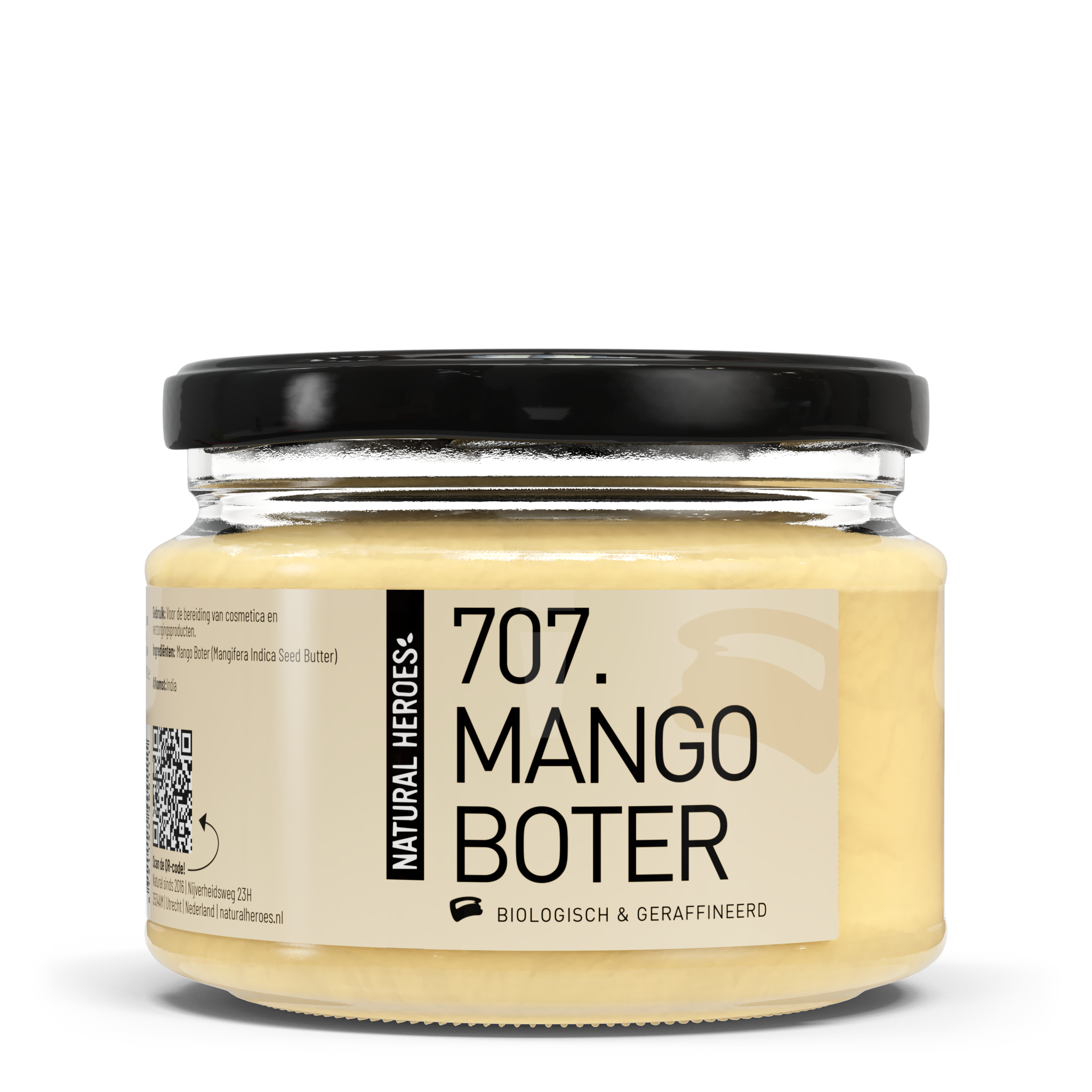 Beurre de mangue (biologique et raffiné)
