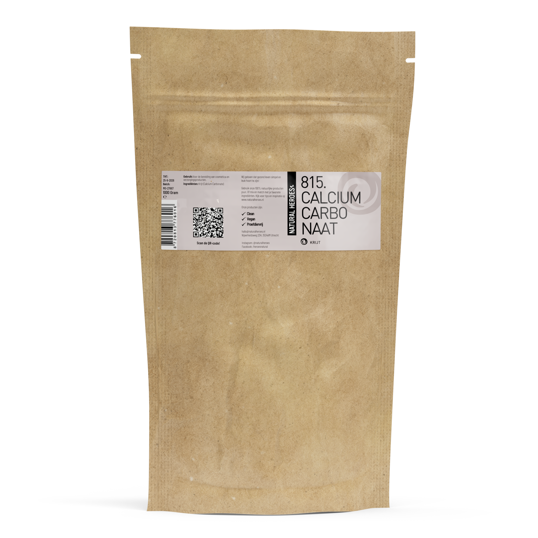 Carbonate de calcium (craie)