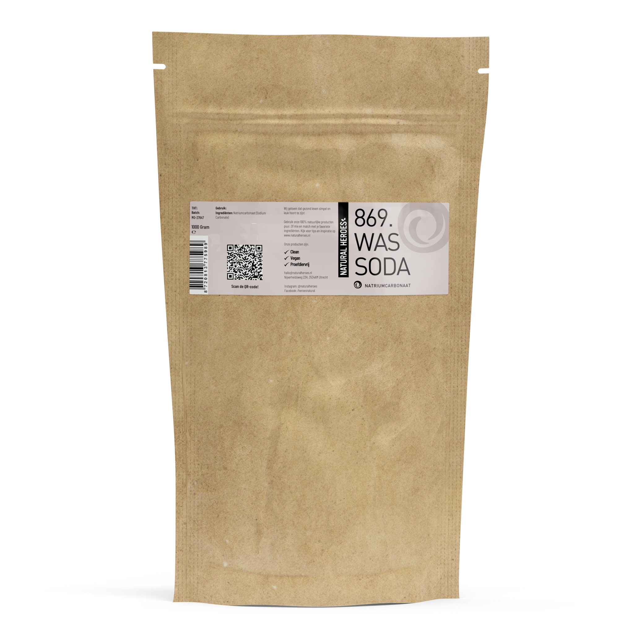 Soude à laver (carbonate de sodium)