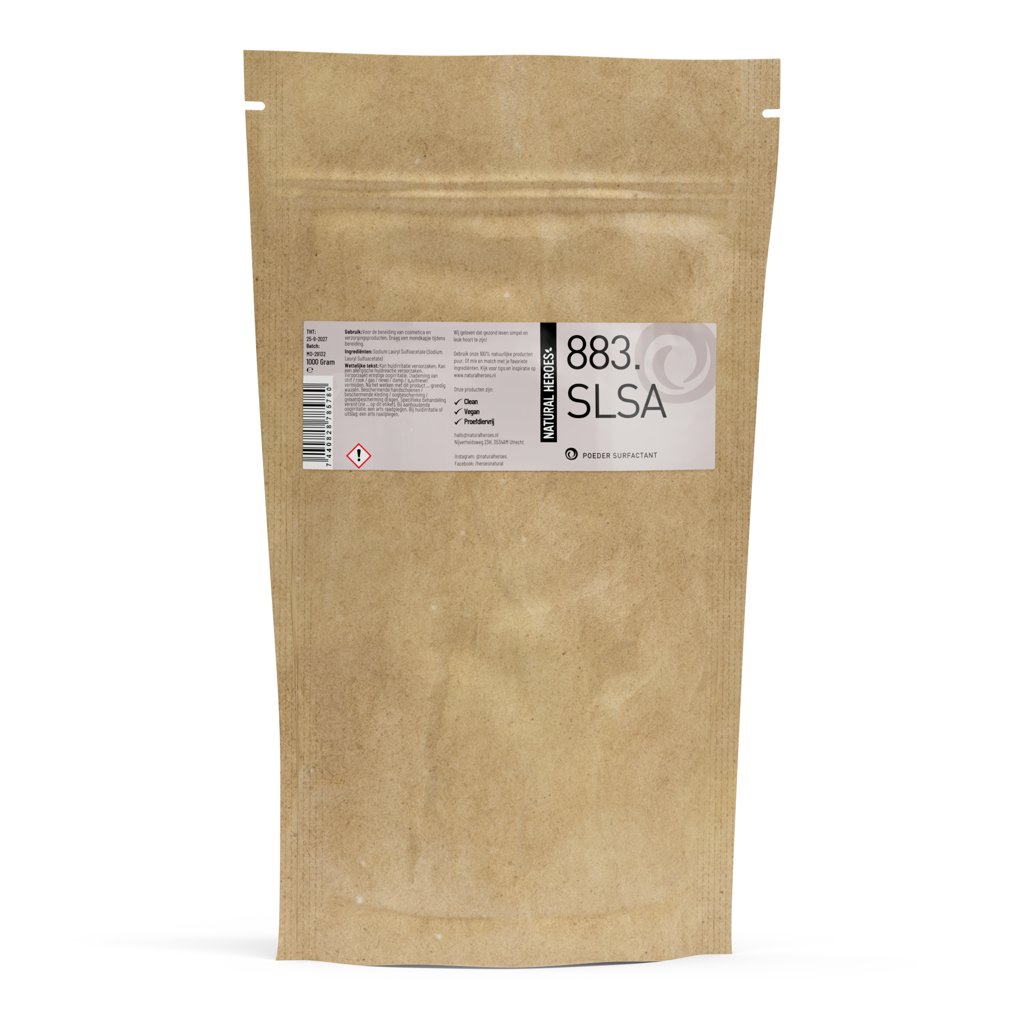 SLSA (sulfoacétate de lauryl de sodium)
