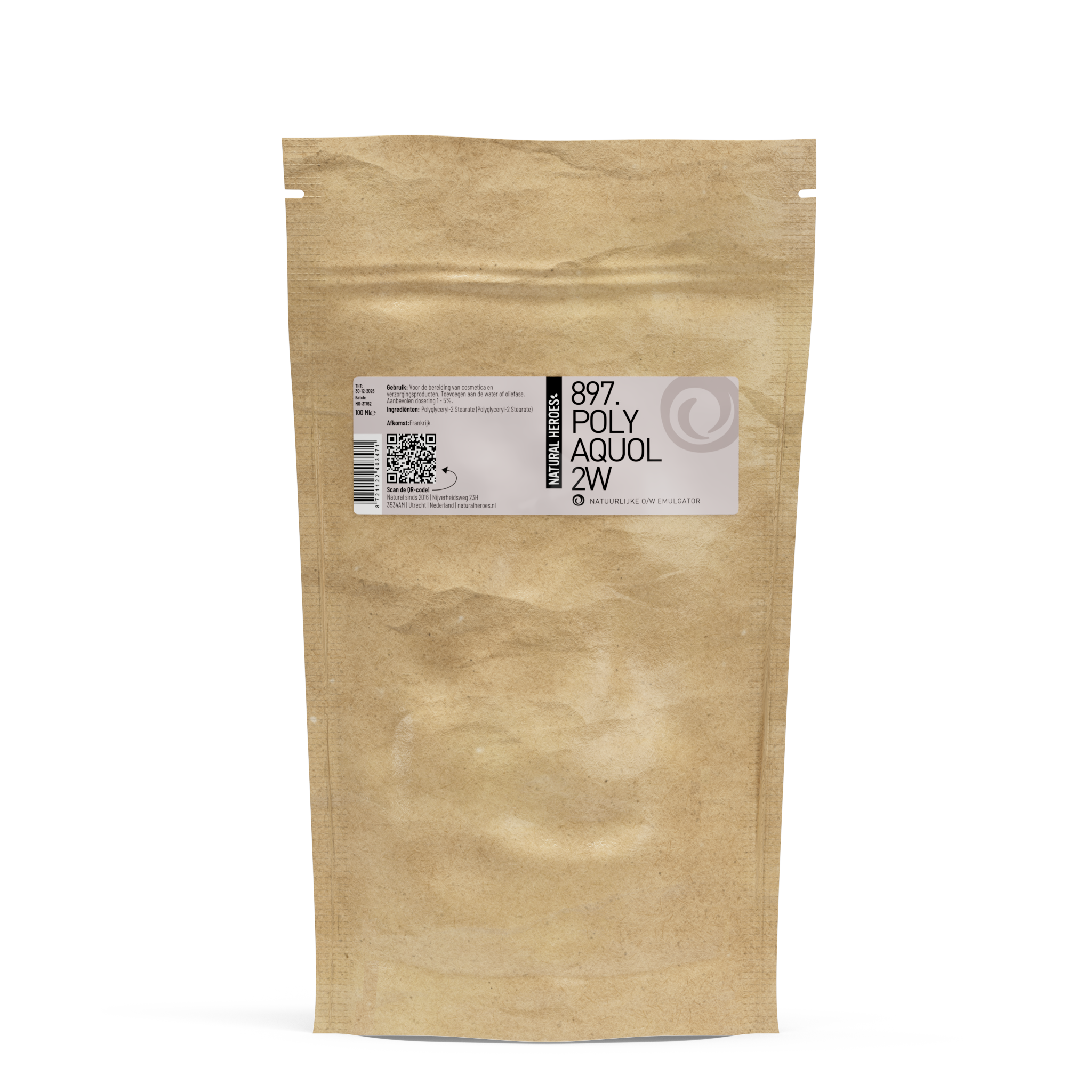 Émulsifiant naturel O/W (PolyAquolââ"¢-2W)