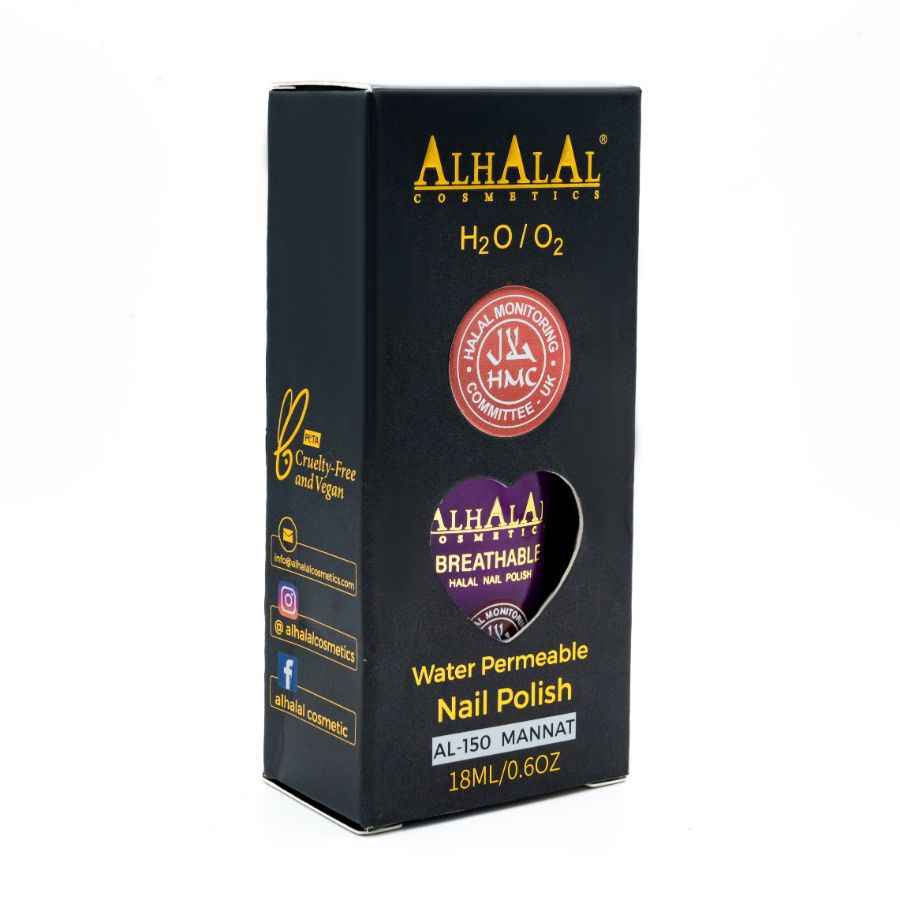 VERNIS À ONGLES AL-150 MANNAT VIOLET - Halal Cosmetics