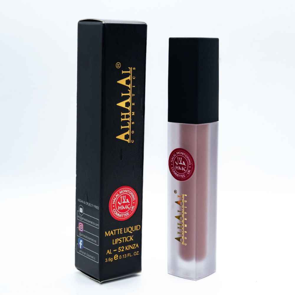 Rouge à lèvres AL-52 KINZA Liquid Brown