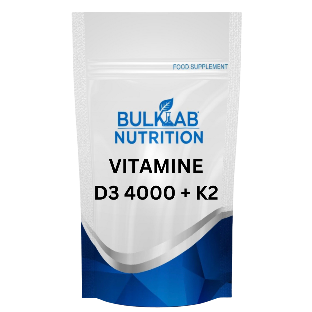 Vitamine D3 4000 UI + K2 100 mcg MK7 - Softgels – BulkLab Nutrition