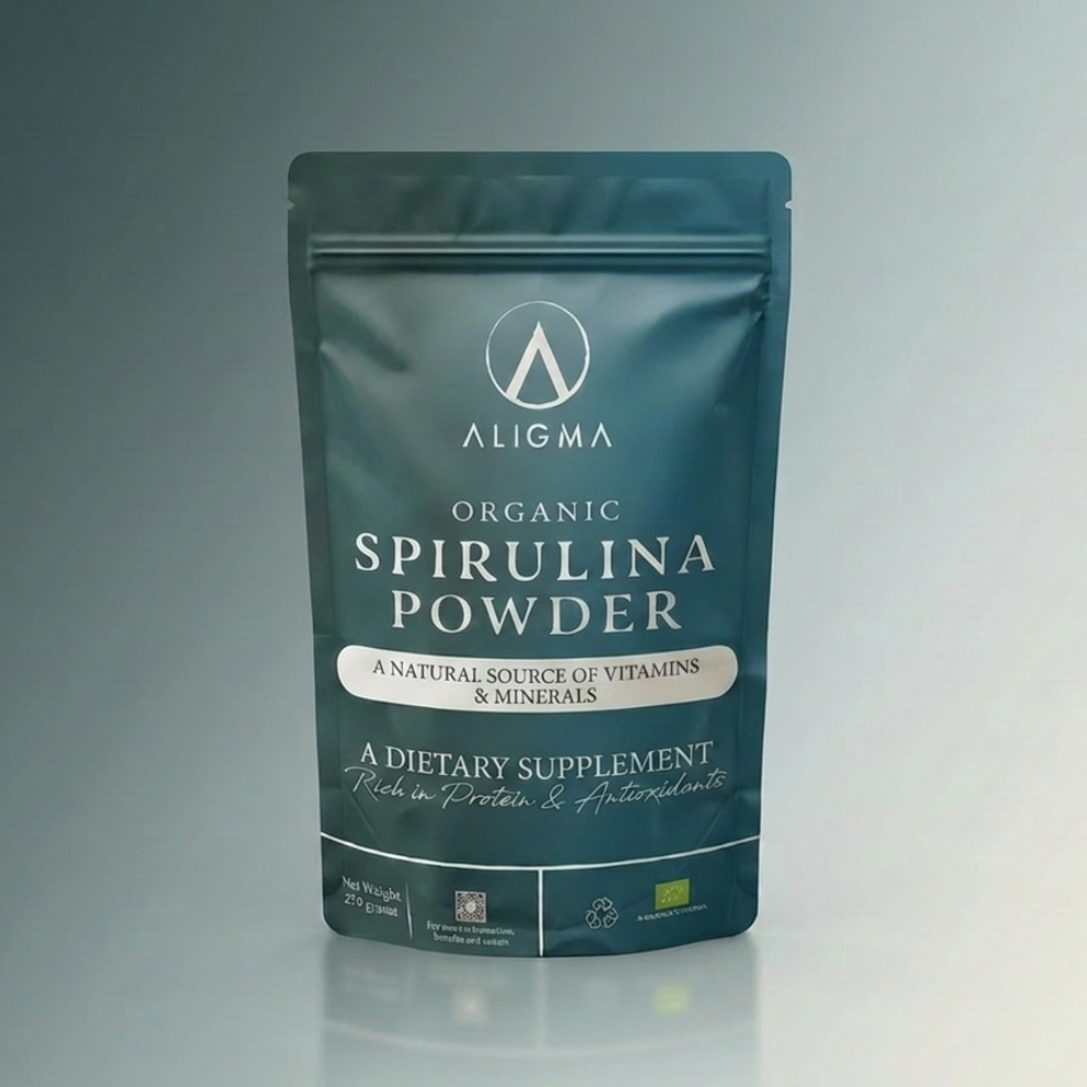 Poudre de spiruline organique