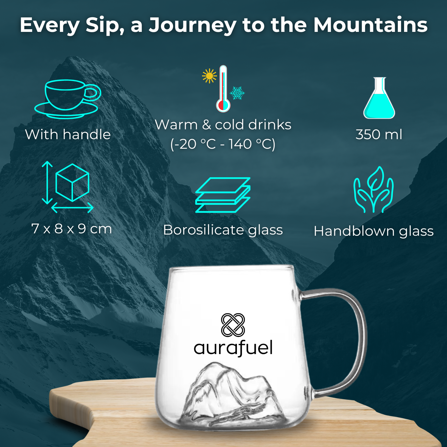 Verre de montagne - 350 ml