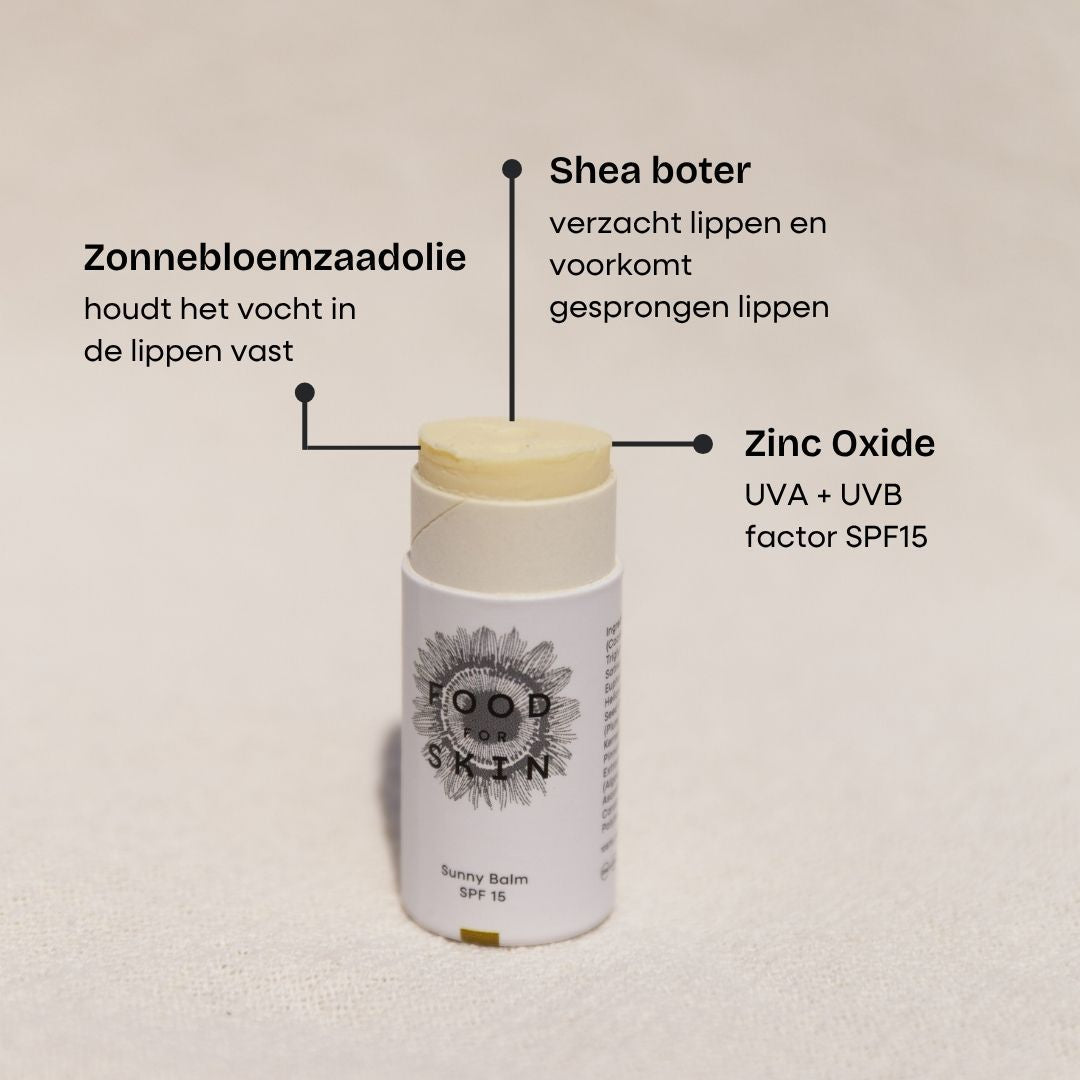 Sunny Balm - Baume à lèvres naturel SPF15