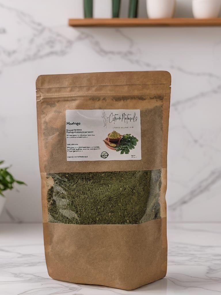 FEUILLE FINE DE MORINGA 125GR