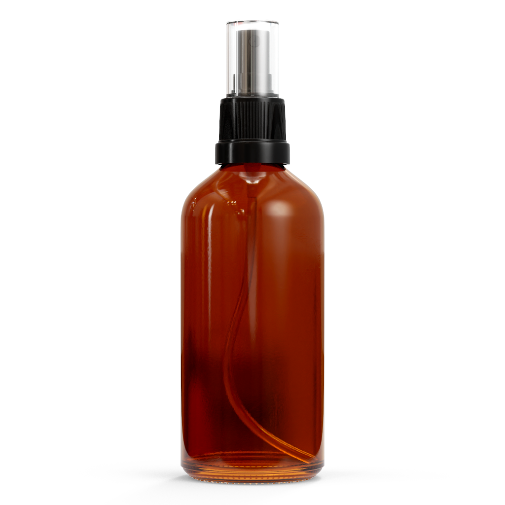 Bouteille en verre - Marron (avec des bouchons variés)