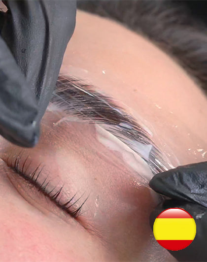 Formation en ligne sur la lamination des sourcils - Espagnol