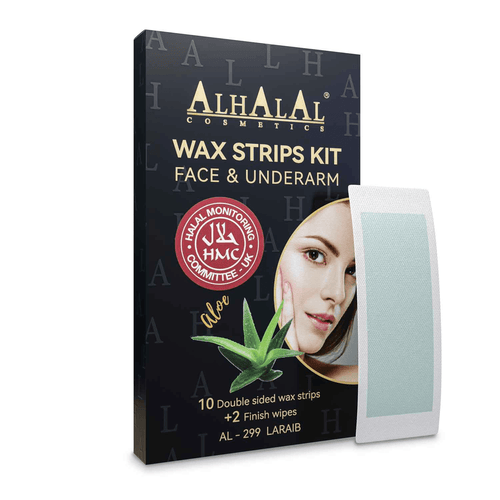 BANDE DE CIRE AL-299 LARAIB POUR VISAGE ET AISSELLE - Halal Cosmetics