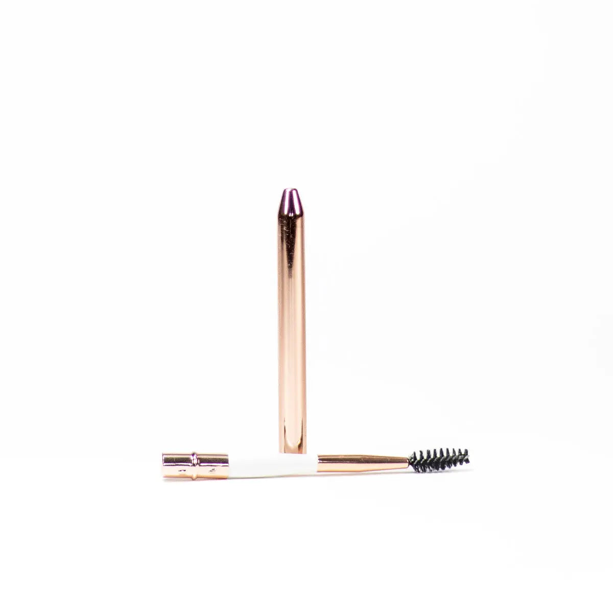 Brosse à baguette de mascara en métal